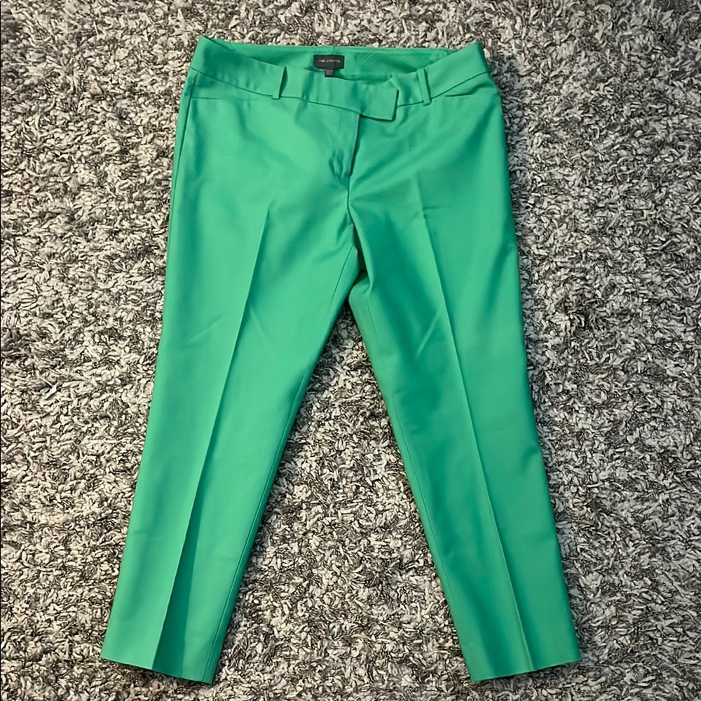 The Limited- Green Cropped Pants